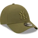 mutsid-kumer-roheline-snapback-9forty-repreve-new-york-yankees-mlb-new-era