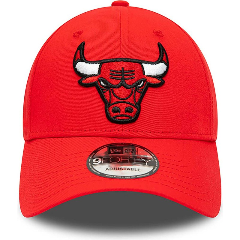 new-era-curved-brim-9forty-team-side-patch-chicago-bulls-nba-red-adjustable-cap