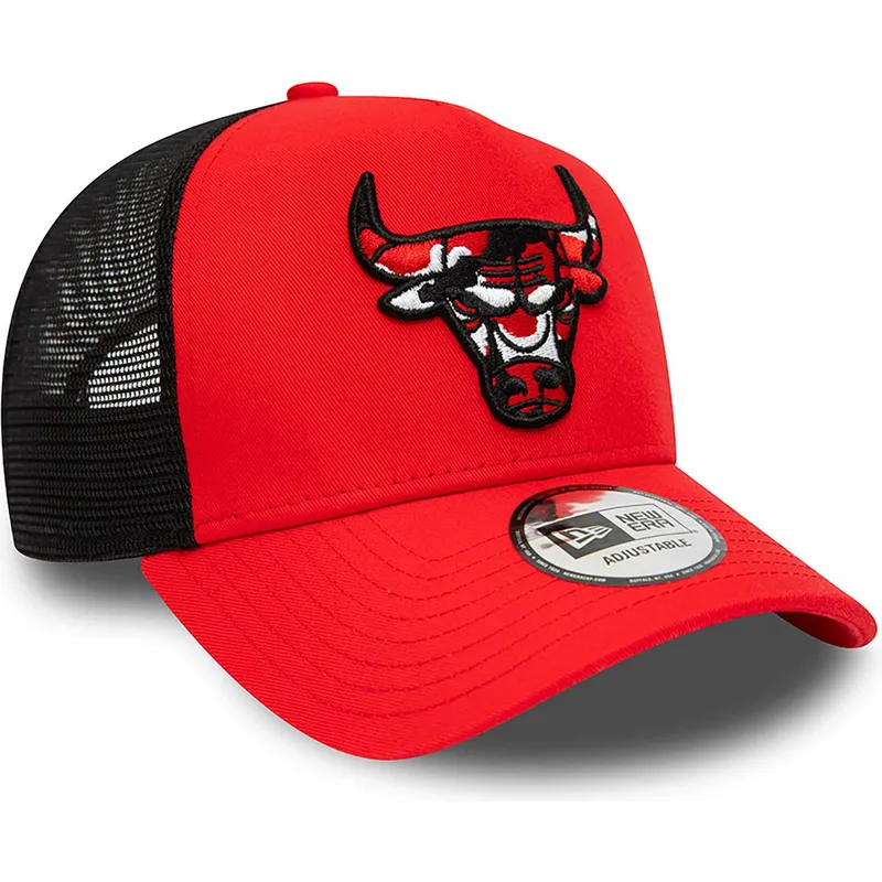 mutsid-kumer-punane-snapback-a-frame-camo-infill-chicago-bulls-nba-new-era