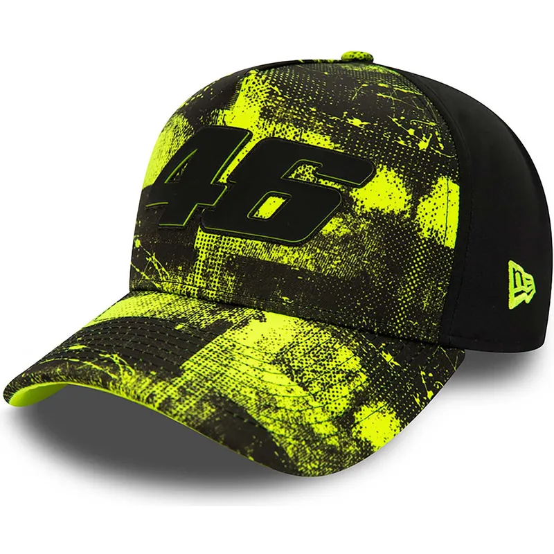 cap-kumer-yellow-snapback-valentino-rossi-vr46-9forty-all-over-print-valentino-rossi-vr46-motogp-new-era