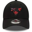 mutsid-kumer-must-reguleeritav-9forty-print-infill-chicago-bulls-nba-new-era