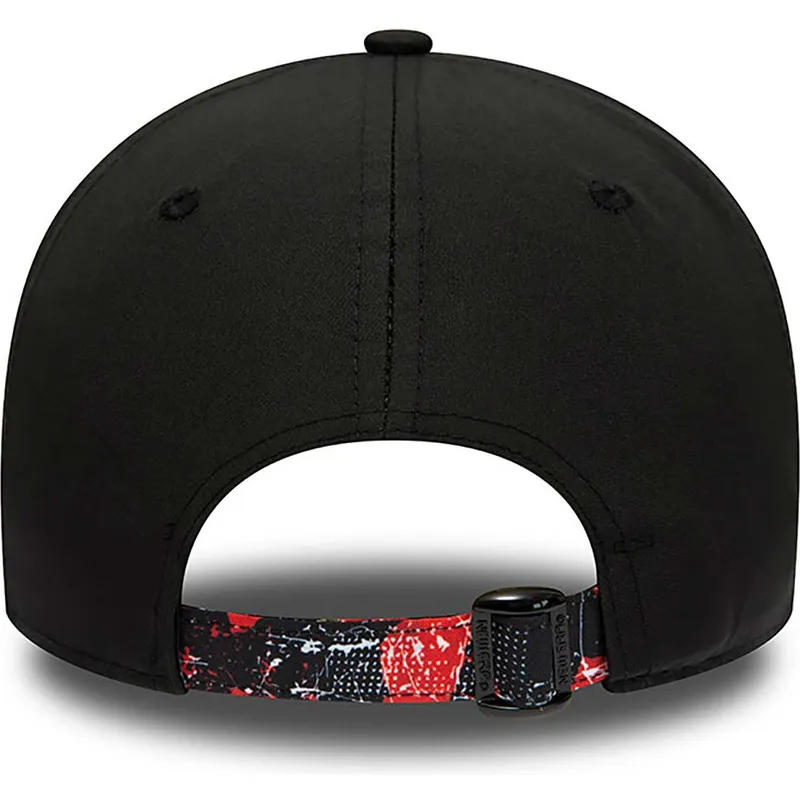 mutsid-kumer-must-reguleeritav-9forty-print-infill-chicago-bulls-nba-new-era