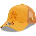 mutsid-kumer-oranz-snapback-a-frame-tonal-mesh-new-york-yankees-mlb-new-era