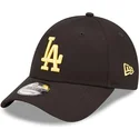 cap-kumer-black-adjustable-strap-9forty-league-essential-los-angeles-dodgers-mlb-new-era