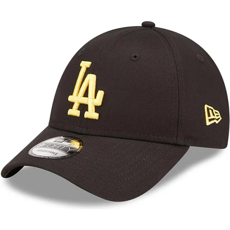 cap-kumer-black-adjustable-strap-9forty-league-essential-los-angeles-dodgers-mlb-new-era