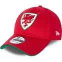 mutsid-kumer-punane-reguleeritav-9forty-wales-copa-mundial-wales-copa-mundial-de-futbol-new-era