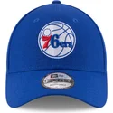 mutsid-kumer-sinine-reguleeritav-9forty-league-philadelphia-76ers-nba-new-era