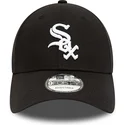 mutsid-kumer-must-reguleeritav-9forty-team-side-patch-chicago-white-sox-mlb-new-era