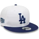 mutsid-lame-valge-snapback-9fifty-crown-patches-los-angeles-dodgers-mlb-new-era
