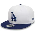 mutsid-lame-valge-snapback-9fifty-crown-patches-los-angeles-dodgers-mlb-new-era