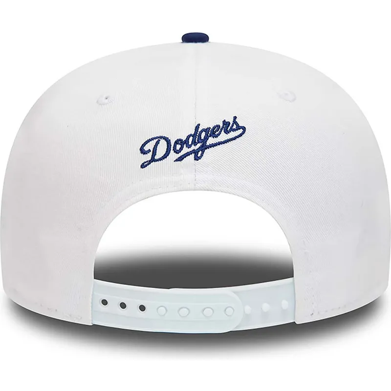 mutsid-lame-valge-snapback-9fifty-crown-patches-los-angeles-dodgers-mlb-new-era