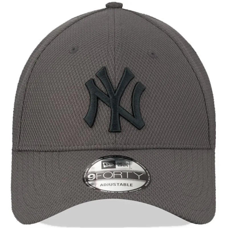 cap-kumer-gray-adjustable-strap-9forty-diamond-era-new-york-yankees-mlb-new-era cap-kumer-gray-adjustable-strap-9forty-diamond-era-new-york-yankees-mlb-new-era
