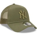 mutsid-kumer-roheline-snapback-a-frame-tonal-mesh-new-york-yankees-mlb-new-era