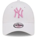 mutsid-kumer-valge-reguleeritav-lastele-rosa-9forty-league-essential-new-york-yankees-mlb-new-era