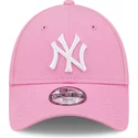 mutsid-kumer-roosa-reguleeritav-lastele-9forty-league-essential-new-york-yankees-mlb-new-era