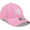 mutsid-kumer-roosa-reguleeritav-lastele-9forty-league-essential-new-york-yankees-mlb-new-era