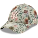 mutsid-kumer-beez-reguleeritav-9forty-all-over-print-floral-new-york-yankees-mlb-new-era