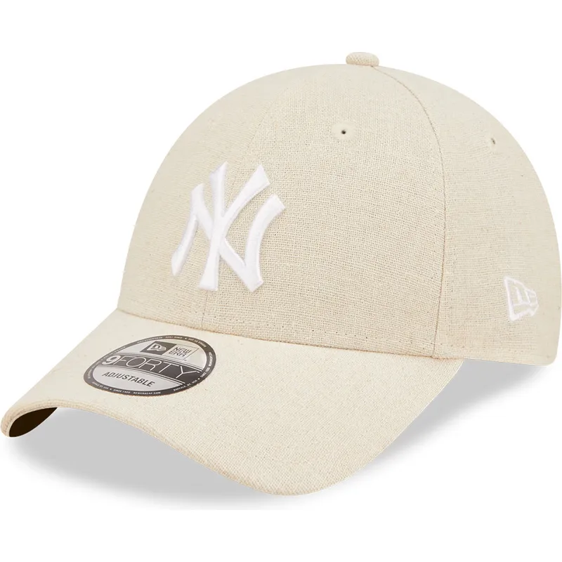mutsid-kumer-beez-reguleeritav-9forty-linen-new-york-yankees-mlb-new-era