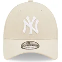 mutsid-kumer-beez-reguleeritav-9forty-linen-new-york-yankees-mlb-new-era