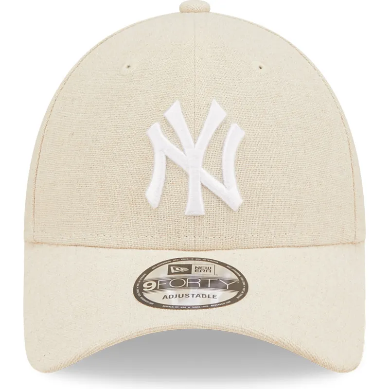 mutsid-kumer-beez-reguleeritav-9forty-linen-new-york-yankees-mlb-new-era