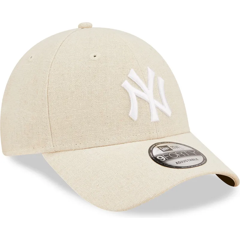 mutsid-kumer-beez-reguleeritav-9forty-linen-new-york-yankees-mlb-new-era