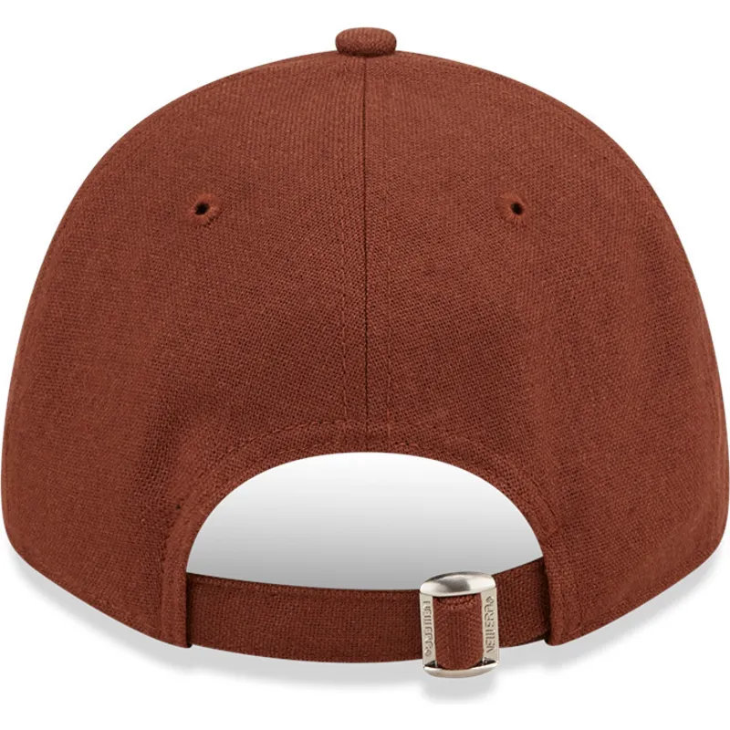 mutsid-kumer-pruun-reguleeritav-9forty-linen-new-york-yankees-mlb-new-era
