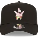 mutsid-kumer-must-snapback-a-frame-spongebob-ja-patrick-taht-new-era