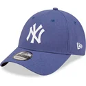 mutsid-kumer-sinine-reguleeritav-9forty-linen-new-york-yankees-mlb-new-era