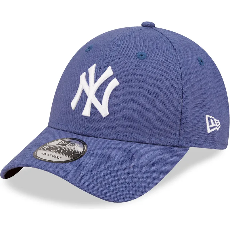 mutsid-kumer-sinine-reguleeritav-9forty-linen-new-york-yankees-mlb-new-era