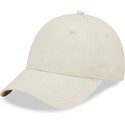 new-era-curved-brim-women-9forty-monogram-new-york-yankees-mlb-beige-adjustable-cap