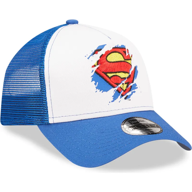 mutsid-kumer-sinine-snapback-lastele-a-frame-superman-dc-comics-new-era
