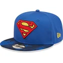 mutsid-lame-sinine-snapback-lastele-9fifty-superman-dc-comics-new-era