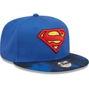 mutsid-lame-sinine-snapback-lastele-9fifty-superman-dc-comics-new-era