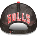 mutsid-kumer-punane-snapback-a-frame-team-colour-chicago-bulls-nba-new-era
