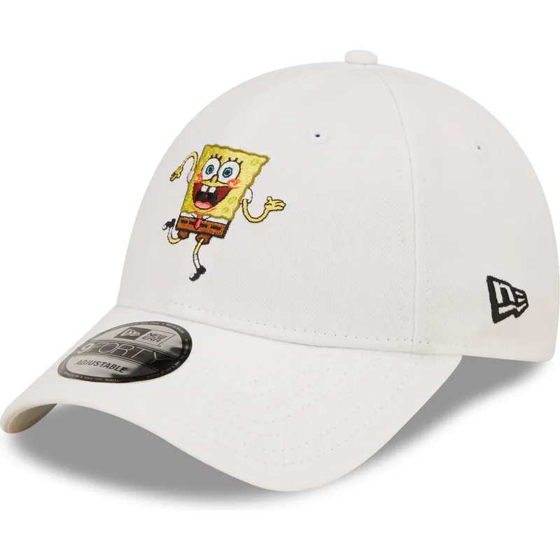 mutsid-kumer-valge-reguleeritav-9forty-spongebob-new-era
