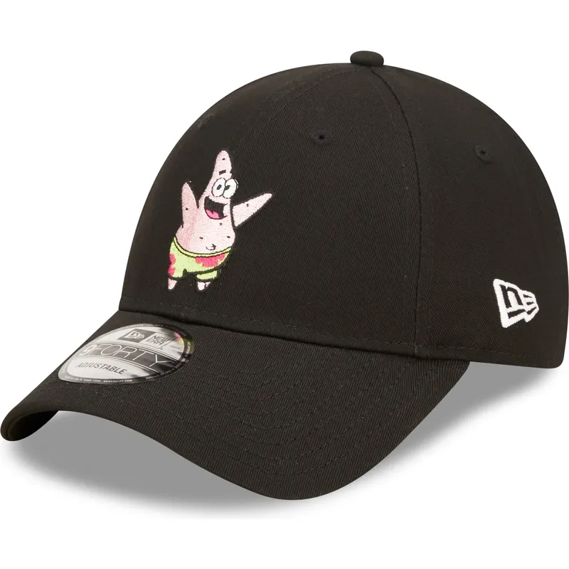 mutsid-kumer-must-reguleeritav-9forty-spongebob-ja-patrick-taht-new-era