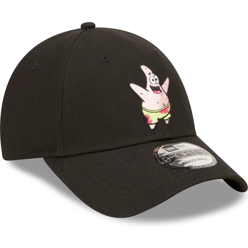 mutsid-kumer-must-reguleeritav-9forty-spongebob-ja-patrick-taht-new-era