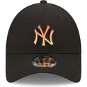 mutsid-kumer-must-reguleeritav-9forty-gradient-infill-new-york-yankees-mlb-new-era