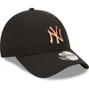 mutsid-kumer-must-reguleeritav-9forty-gradient-infill-new-york-yankees-mlb-new-era