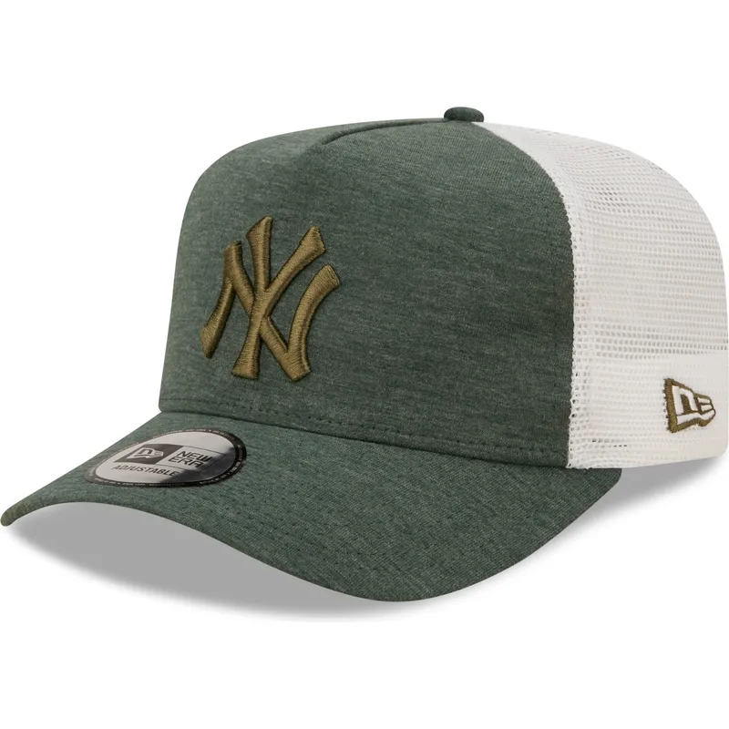 mutsid-kumer-roheline-snapback-a-frame-jersey-essential-new-york-yankees-mlb-new-era