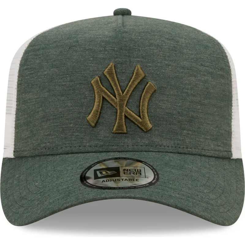 mutsid-kumer-roheline-snapback-a-frame-jersey-essential-new-york-yankees-mlb-new-era