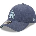 new-era-curved-brim-blue-logo-9forty-jersey-essential-los-angeles-dodgers-mlb-navy-blue-adjustable-cap