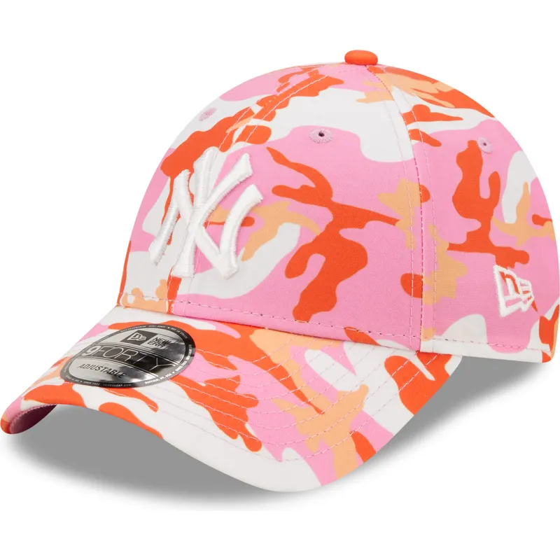 mutsid-kumer-roosa-reguleeritav-9forty-all-over-print-seasonal-new-york-yankees-mlb-new-era