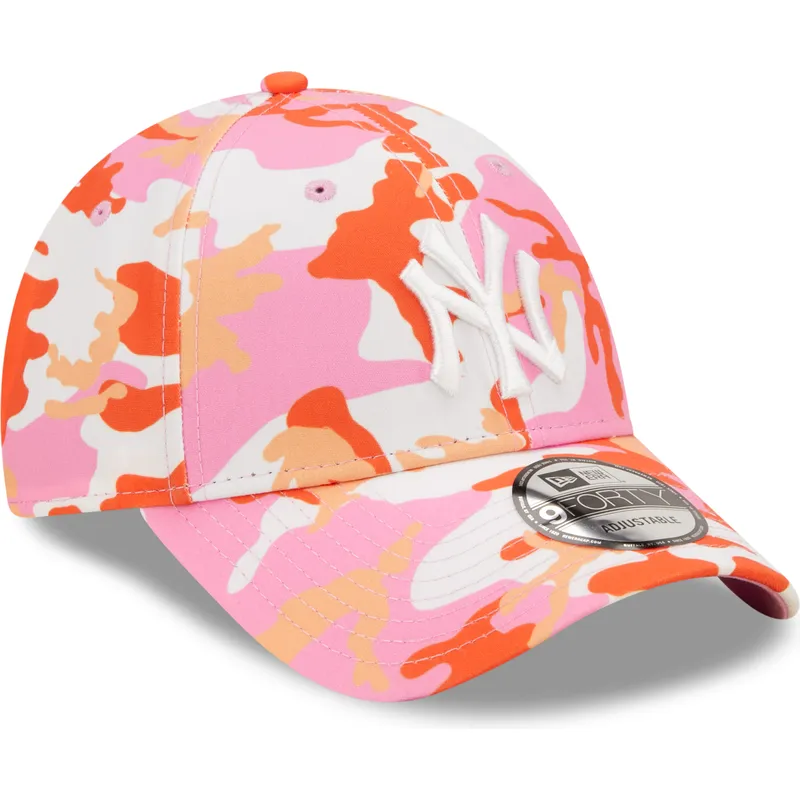mutsid-kumer-roosa-reguleeritav-9forty-all-over-print-seasonal-new-york-yankees-mlb-new-era