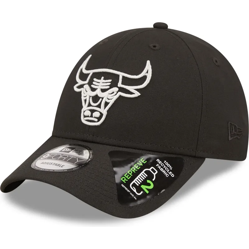 mutsid-kumer-must-reguleeritav-9forty-repreve-monochrom-chicago-bulls-nba-new-era