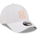 mutsid-kumer-valge-reguleeritav-9forty-neon-outline-new-york-yankees-mlb-new-era