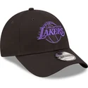 mutsid-kumer-must-reguleeritav-9forty-neon-outline-los-angeles-lakers-nba-new-era