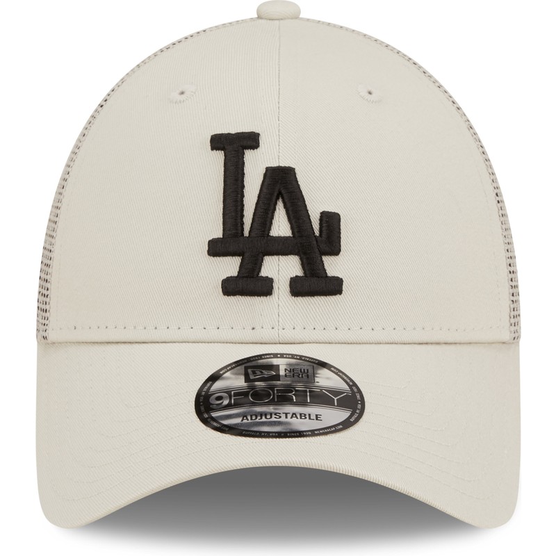 new-era-a-frame-home-field-los-angeles-dodgers-mlb-beige-adjustable-trucker-hat