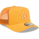 mutsid-kumer-oranz-snapback-a-frame-tonal-mesh-new-york-yankees-mlb-new-era