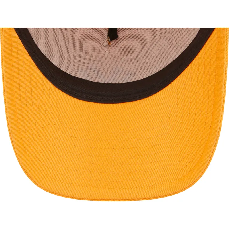 mutsid-kumer-oranz-snapback-a-frame-tonal-mesh-new-york-yankees-mlb-new-era